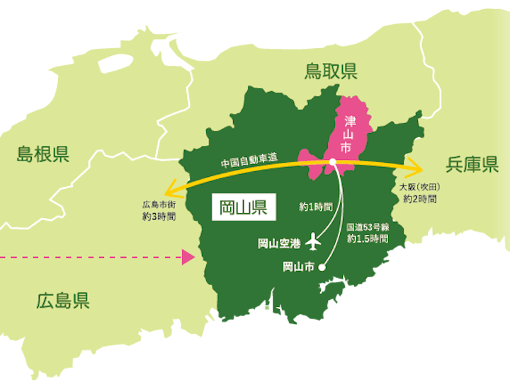 津山市