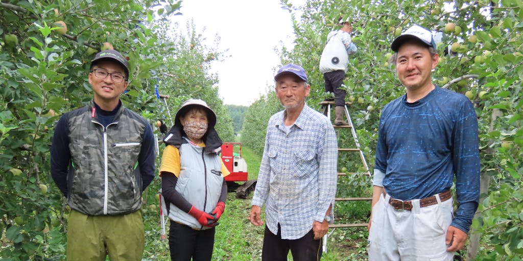 収穫の秋！青森県つがる市で「りんご」と「また来たい！」を収穫しませんか？