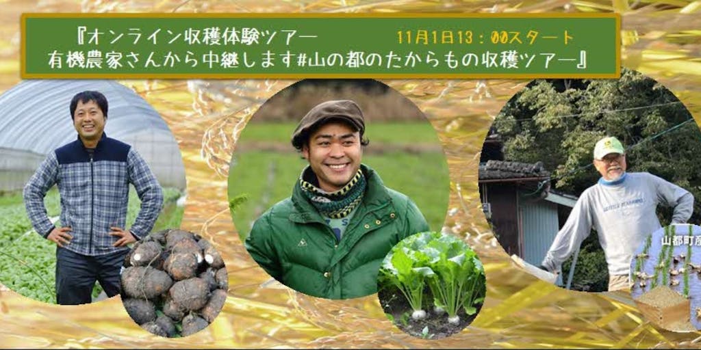 抽選で１０名様に熊本県山都町の農産物をプレゼント！【オンライン収穫体験ツアー】有機農家さんから中継します！#山の都のたからもの収穫ツアー
