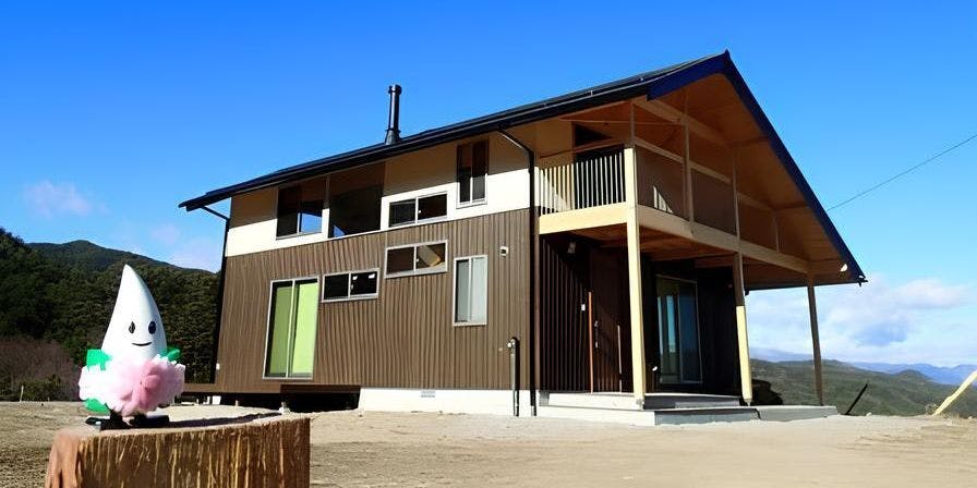 ⌂暮らすように滞在する⌂薪ストーブや木のぬくもりを感じる住宅でお