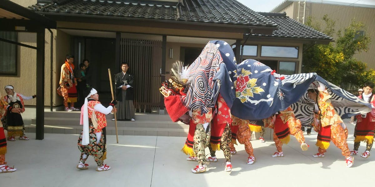 獅子舞にプレーヤーとして参加してみたい方を募集します | 移住支援と