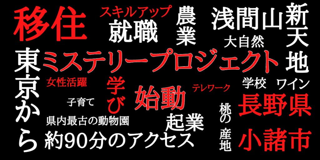 【追いかけて、参加する!】ミステリープロジェクト始動!【ちょっとだけ情報更新!】