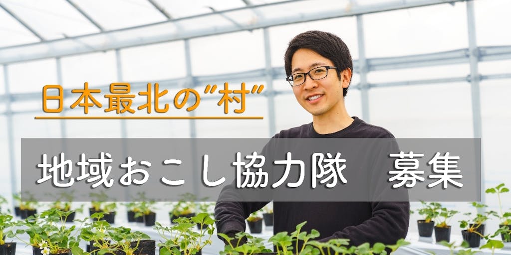 【日本最北の"村"】ビニールハウスで最先端のスマート農業に挑戦する仲間を募集！