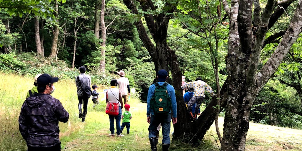 「森の日」 津黒高原の豊かな里山をフィールドに、親子で楽しむ自然保育！
