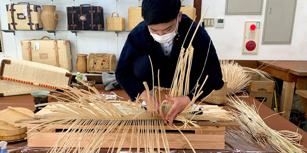 柳を編む伝統工芸「豊岡杞柳細工」を継承することを見据え、一週間本気で体験したい人を募集！