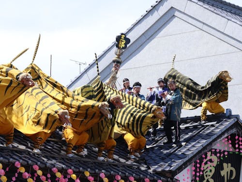 初午まつり火伏せの虎舞