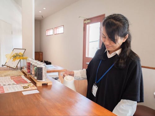 嘉瀬隊員。ミッションは浜崎伝建地区における観光振興・地域振興に関する活動