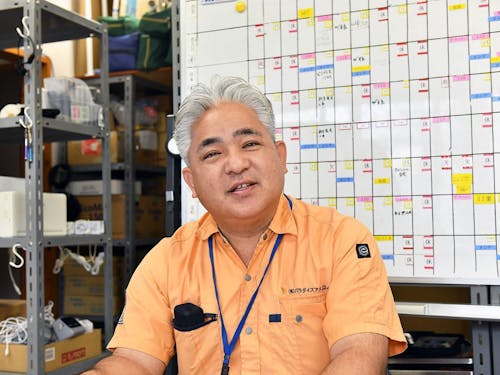 代表の西里さん