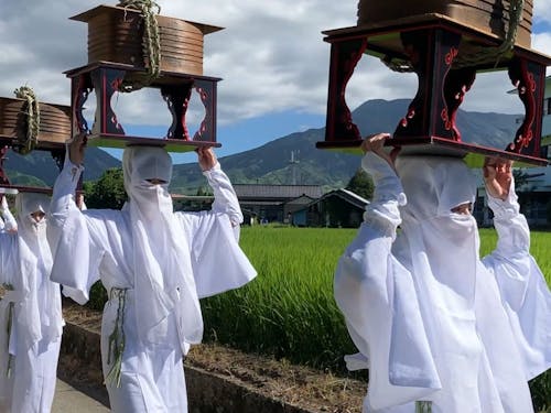 阿蘇神社の御田祭り
