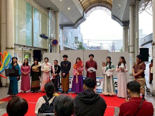 たかおか国際交流フェスタ。興味のある地域イベントに関係者として参加できるのは役得