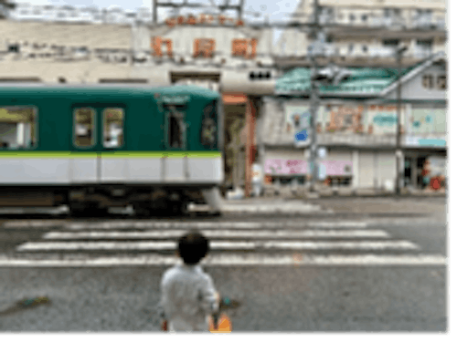 中央エリア丸屋町と京阪電車