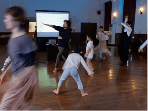 旧大津公会堂で実施された公演の様子