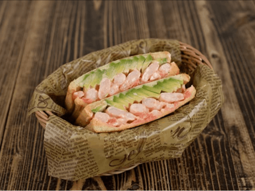 大人気のホットサンド