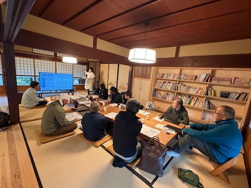 ワークショップの様子です。みなさん真剣に取り組んでいます！