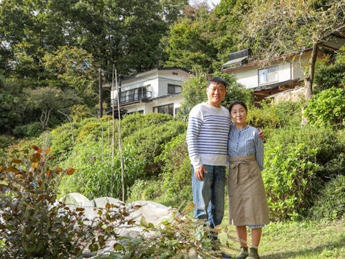 先輩の夫婦移住者もたくさん在住。山元町で理想の田舎暮らしを実現しています。