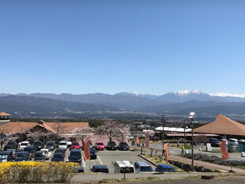 みはらしファームからは南アルプスを一望🏔