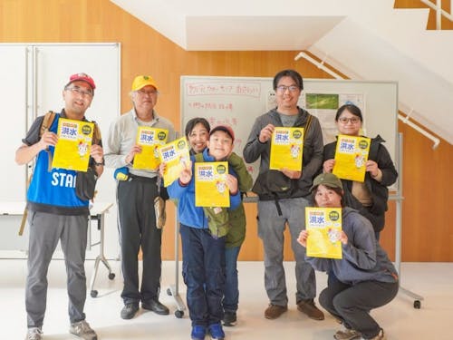 防災士が防災ウォーキングイベントを実施するなど、得意や関心を活かせる環境です