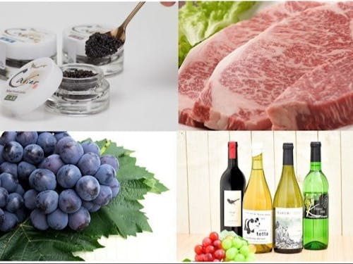 A級食材が豊富にあるまちです。