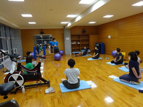 大人の健康づくりにも取り組んでいます