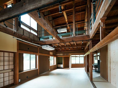 空家を改修した芝居小屋シェアハウス「江原 101」