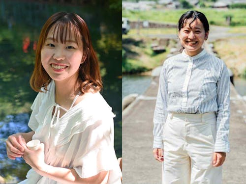 (左)岩﨑さん(右)三木さん