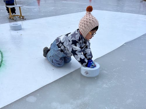 田んぼスケートリンク