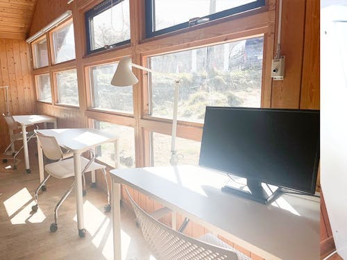 無料のコワーキング施設 「白馬ノルウェービレッジ」