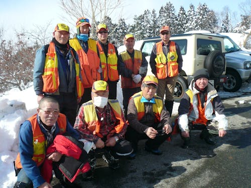 猟友会の皆さん①