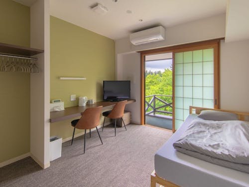 ゲストハウスLeu.の客室（個室タイプ）