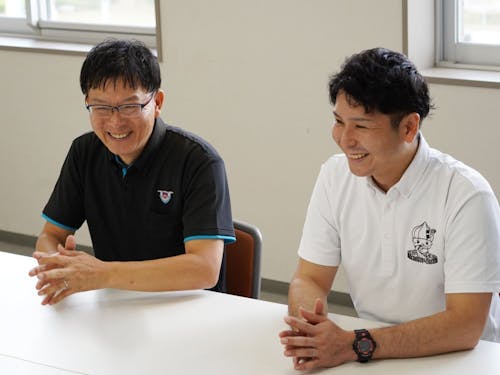 担当職員の本山 /松尾(佐賀県白石町役場 新しい学校づくり課)