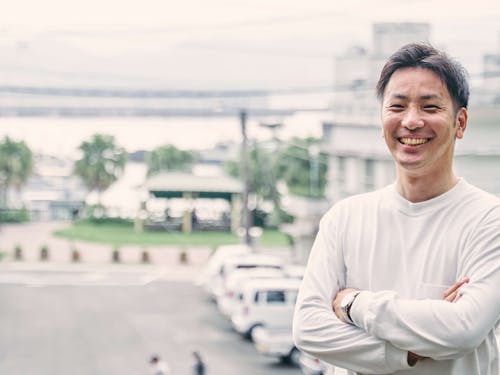 島野浦島の隊員OB・岩田さんも活動をサポート