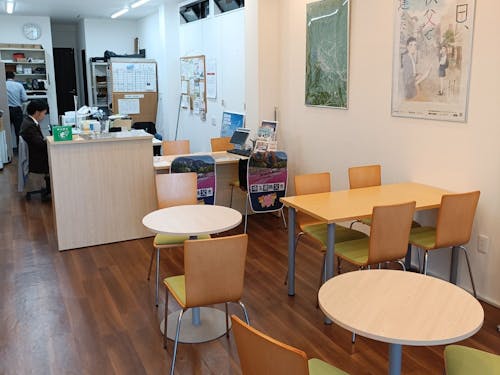 昨年オープンしたい新しい移住相談センターのオフィス