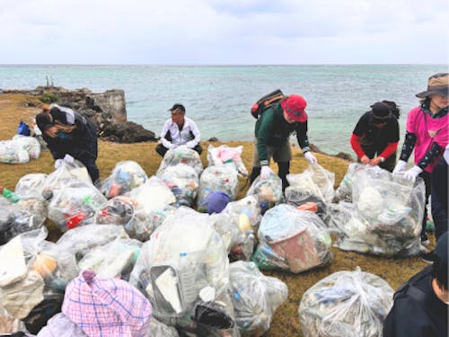 【課題解決】伊是名ビーチクリーン