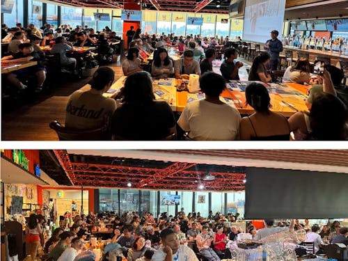 マーケテング担当業務の仕事例（台湾での白馬ファンミーティング）