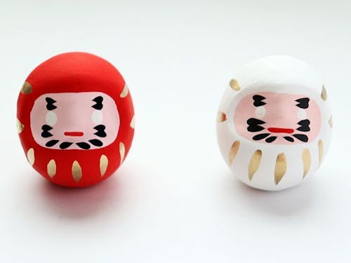 白河だるまの絵付け体験!