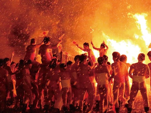 かつべの火祭り