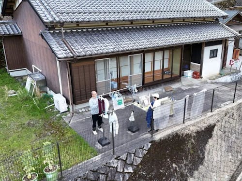 田中さんご夫妻お気に入りショット「日々噛み締める“洗濯物を自由に干せる”幸せ」