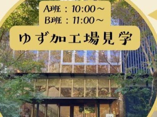 ステキなゆず加工場を見学✨