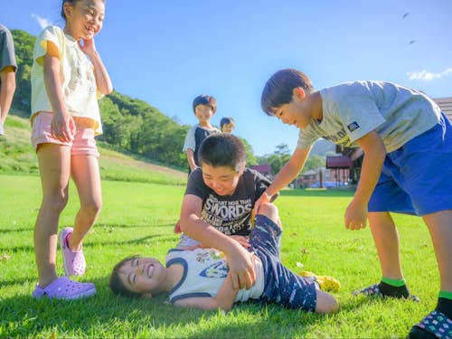 小さな村ですが、元気な子どもたちの笑顔もあふれています♪