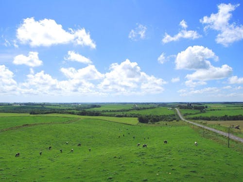 北海道スケールの大パノラマ。澄んだ空気が体中を満たす爽快感を味わえます。