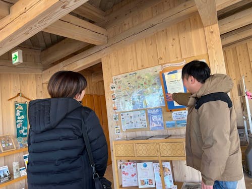 現地案内の様子