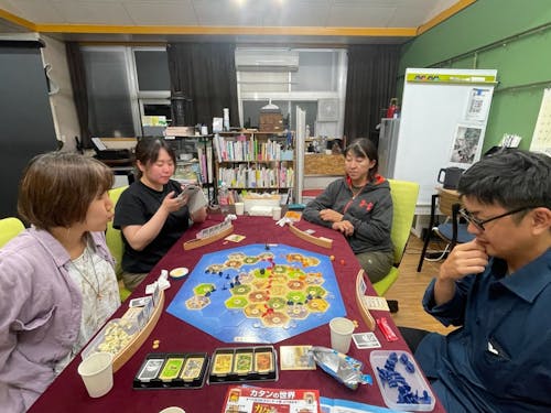 ゲームしながら会話も広がります!