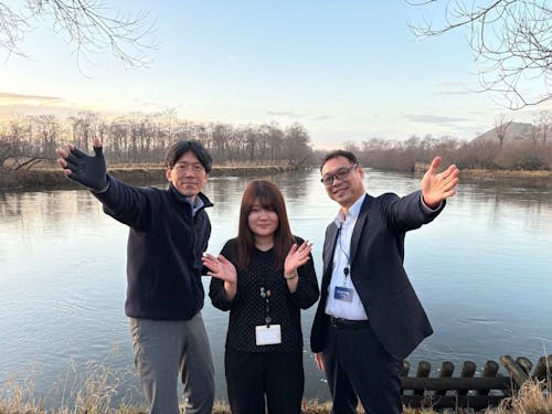 一緒に働く役場の担当職員です！