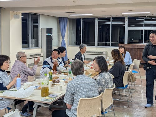 地元の移住者してきた人の交流会も「ざっくばらん」な雑談の会です