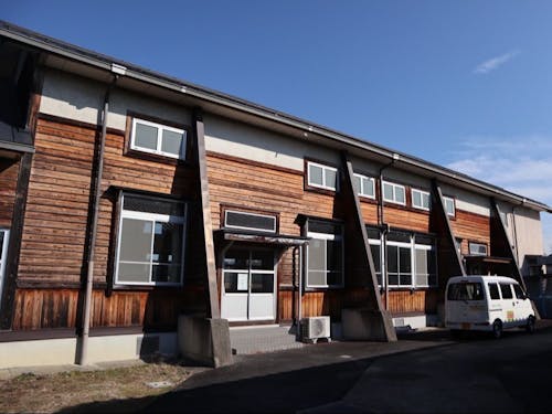 西桜谷公民館の体育館の外観