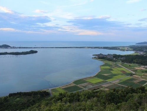 かぶと山からの景色