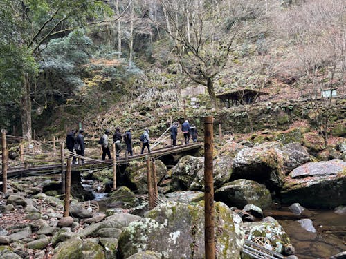 赤目四十八滝をガイド