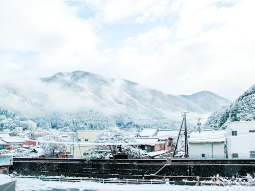 DIY物件からの風景。防寒対策必須です！