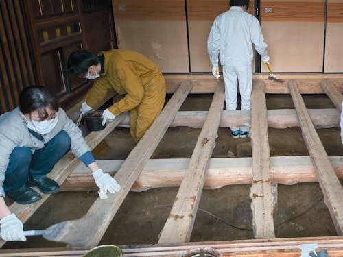 床下の掃除や防虫処理は実施済みです！