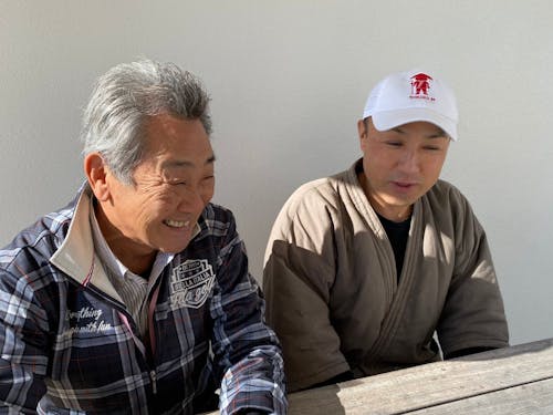 写真右：坪内さん　　写真左：公文さん